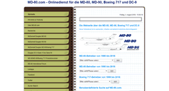 Desktop Screenshot of md-80.com